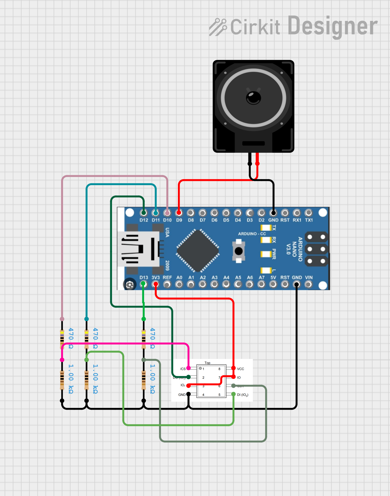 Схема подключения SimpleFlashAudio